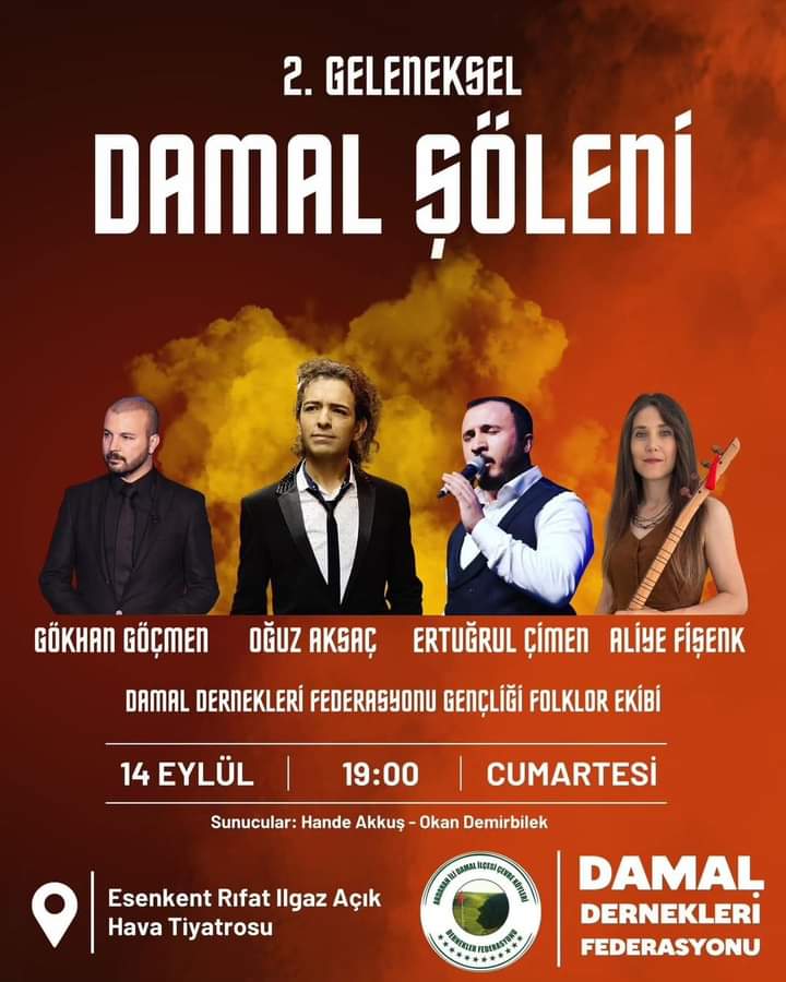 Damal Şöleni’nin İkincisi Coşkuyla Geliyor: Kültür ve Sanat Dolu Bir Gün