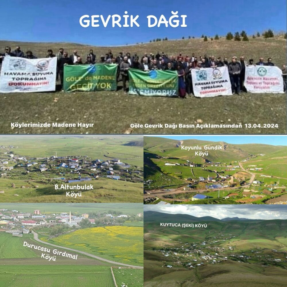 Göle Doğa Koruma Derneği Maden Ocaklarına Karşı Ruhsatların İptali Davasının İlk Duruşması Önümüzdeki Hafta Başlıyor