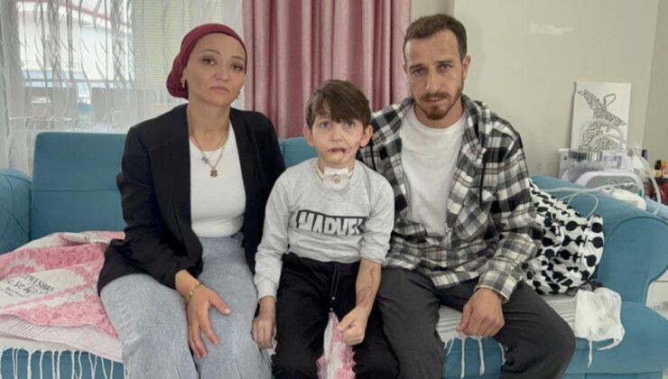 10 yaşındaki çocuk tüfekle çenesinden vuruldu