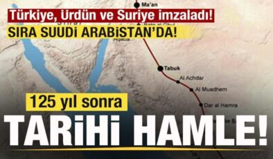 125 yıl sonra tarihi hamle! Türkiye, Ürdün ve Suriye imzaladı! Sıra Suudi Arabistan’da!
