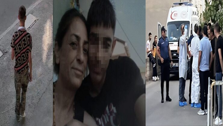 16 yaşındaki katil annesini ve kız kardeşini kesip evden böyle çıkmış