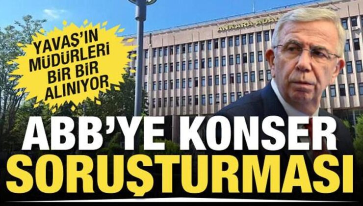 ABB’ye yönelik konser soruşturmasında 5 şüpheli tutuklandı