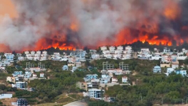 Alanya yanıyor