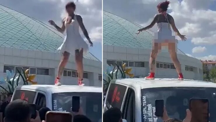 Araba fuarındaki dans ortalığı karıştırdı: Valilik soruşturma başlattı