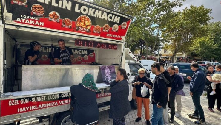 Arabeskin yıldız ismi Güllü için lokma dağıttılar