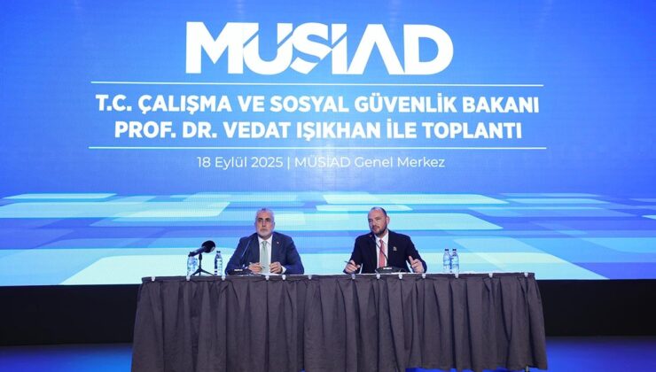 Bakan Işıkhan, MÜSİAD toplantısı'na katıldı