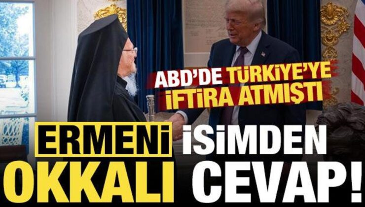 Bartholomeos’un Türkiye iftirasına, Ermeni isimden okkalı cevap!