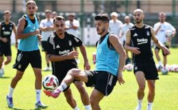 Beşiktaş’ta yeni transfer Cerny ve Gökhan Sazdağı ilk antrenmanına çıktı
