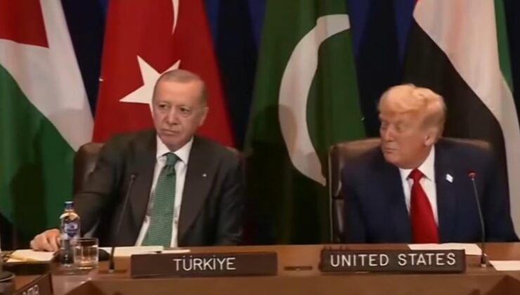 BM'de Gazze zirvesi Erdoğan Trump yan yana