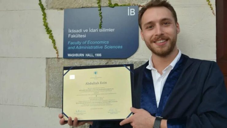 Boğaziçi Üniversitesi, öğrencisi Abdullah Esin'in tutuklandığı için yüksek lisans tezini teslim alınmadı