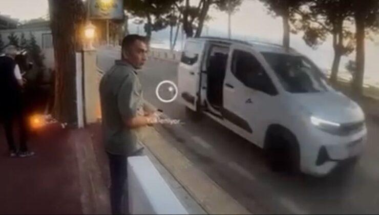 Bursa'da kafeye silahlı saldır kamerada: 1 yaralı