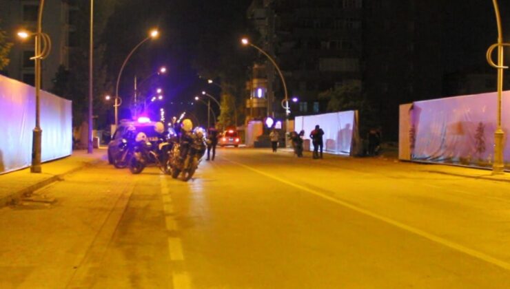Cami avlusunda silahlı kavga: Yaralılar var