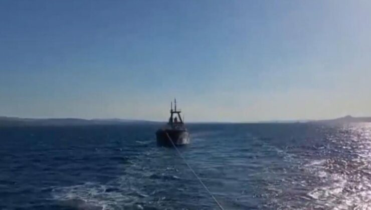 Çanakkale Boğazı’nda gemi arızası