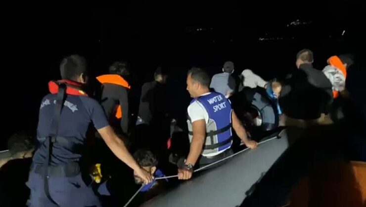 Çanakkale'de 43 kaçak göçmen yakalandı