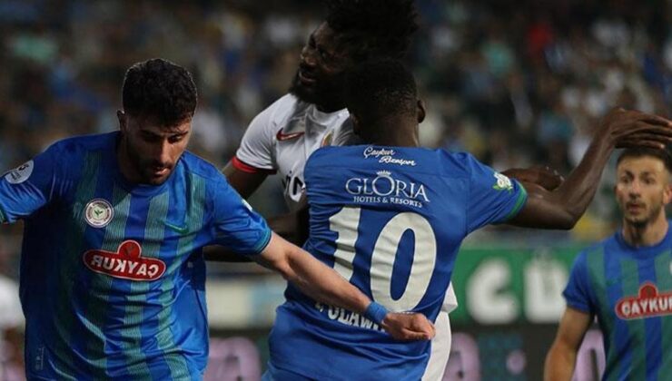 Çaykur Rizespor, son dakikalarda Gençlerbirliği’ni yıktı! Çaykur Rizespor – Gençlerbirliği maç sonucu: 1-0
