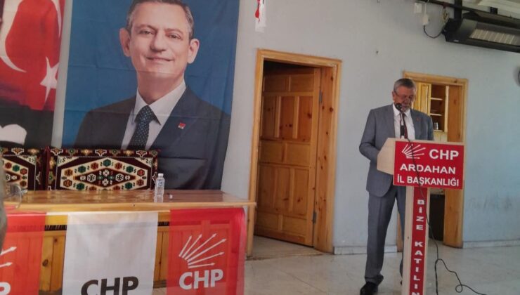 CHP Göle’de,Recai Özalp Güven Tazeledi