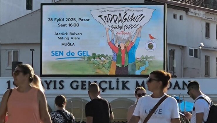 CHP Lideri Özgür Özel Muğla’da düzenlenecek 'Toprağımızı Vermiyoruz' mitingine katılacak