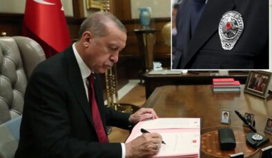 Cumhurbaşkanı Erdoğan imzaladı, 37 ilin emniyet müdürü değişti
