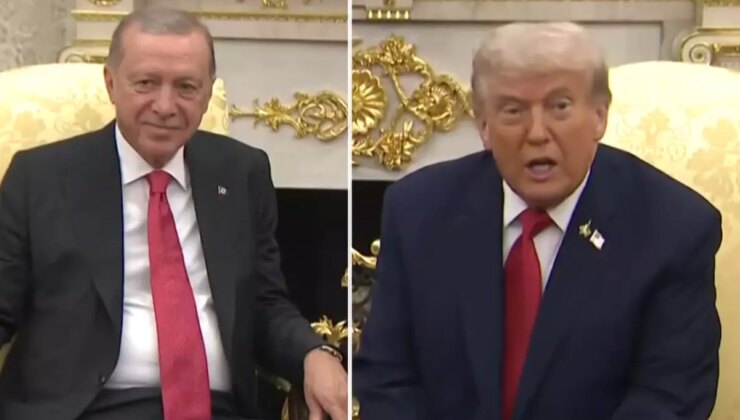 Cumhurbaşkanı Erdoğan’ı ağırlayan Trump’tan ilk sözler: Bu adama çok saygı duyuyorum
