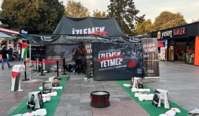 Deniz Feneri Derneğinden Eyüpsultan’da Gazze için farkındalık etkinliği