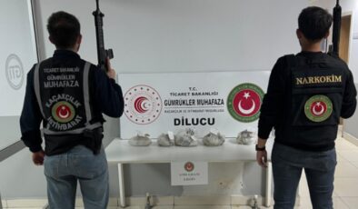Dilucu Gümrük’te 4,98 kilo eroin ele geçirildi