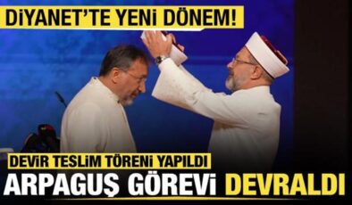 Diyanet İşleri Başkanlığı’ndan devir teslim!