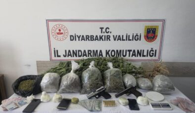 Diyarbakır’da 45 kilo esrar ele geçirildi
