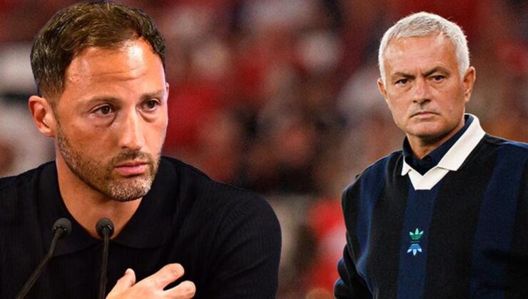 Domenico Tedesco’nun Jose Mourinho şaşkınlığı! ‘Bunu nasıl yapar!’