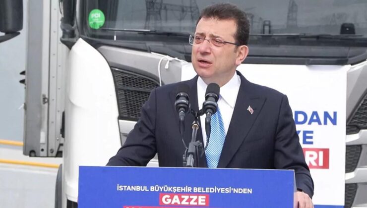 Ekrem İmamoğlu'dan ABD ve İsrail'e Gazze tepkisi