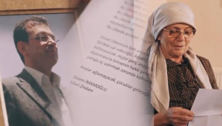Ekrem İmamoğlu'ndan annesine duygusal mektup