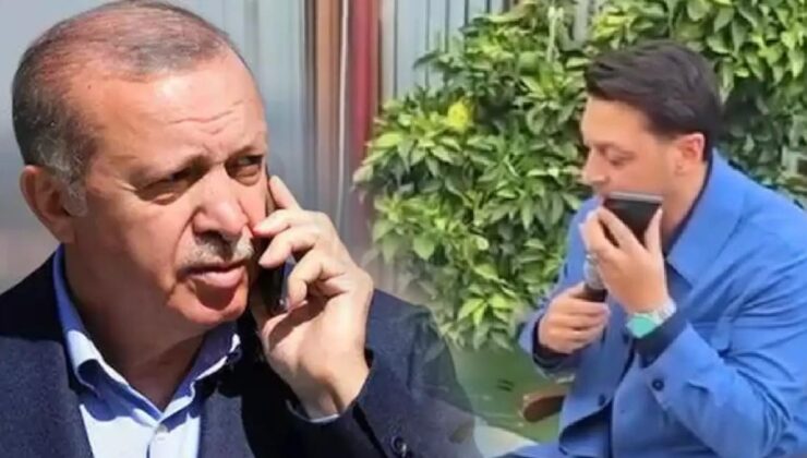 Erdoğan'dan Mesut Özil'e KKTC telefonu!