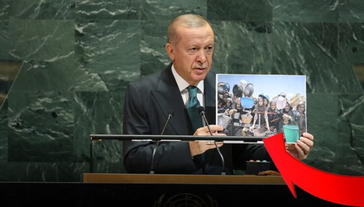 Erdoğan'ın BM kürsüsünde gösterdiği fotoğrafların hikayesi