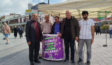 Esenyurt Dem Parti,Barış için imza topluyor