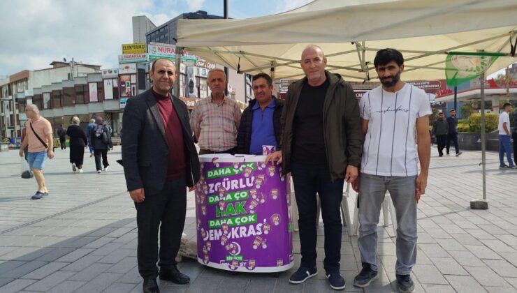 Esenyurt Dem Parti,Barış için imza topluyor