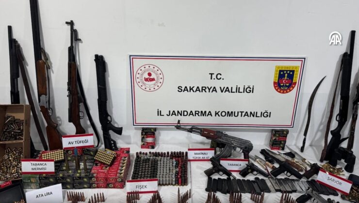 Ev değil sanki cephanelik! Görenler inanamadı