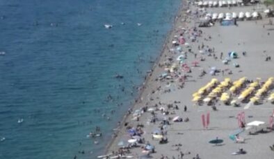 Eylül ayında Antalya sahilleri doldu taştı! Termometreler 37 dereceyi gösterdi