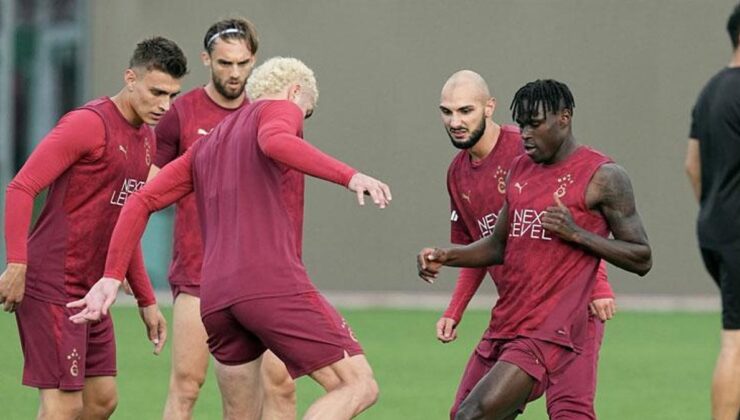 Galatasaray’da Frankfurt maçı hazırlıkları başladı!