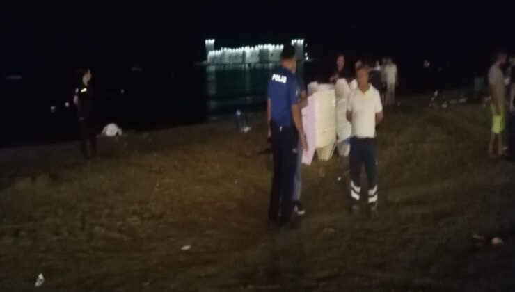 Gece denize girip, felaketi yaşadı