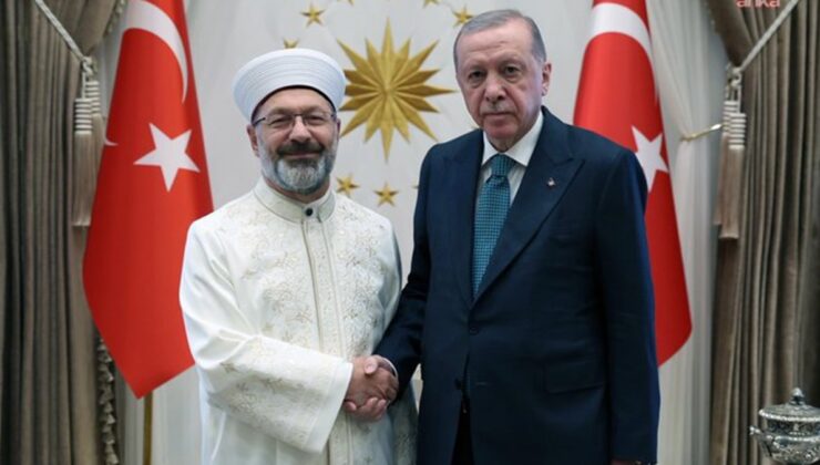 Görevi devreden Ali Erbaş'tan dikkat çeken ziyaret