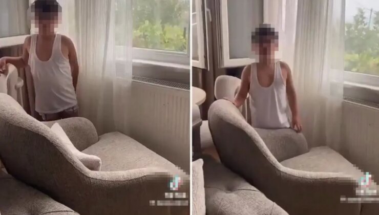 Görüntüye tepki yağıyor: Bir anne evladına böyle şaka yapar mı?
