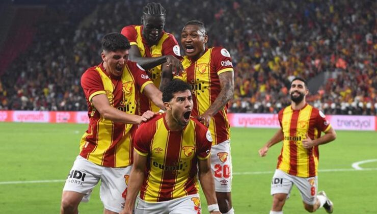 Göztepe ders veriyor