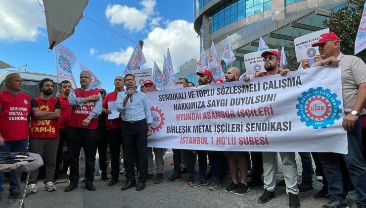 Hyundai Asansör işçilerinden sendikal hak talebi: “Üç yıldır sabrettik, artık söz işverende”