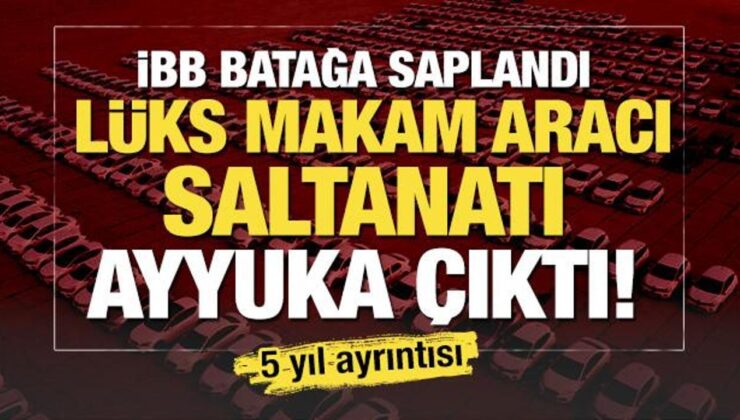 İBB borca saplandı, makam aracı saltanatı ayyuka çıktı! 100’ü satılık… 5 yıl ayrıntısı