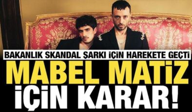 İçişleri Bakanlığı harekete geçti: Mabel Matiz hakkında suç duyurusu!