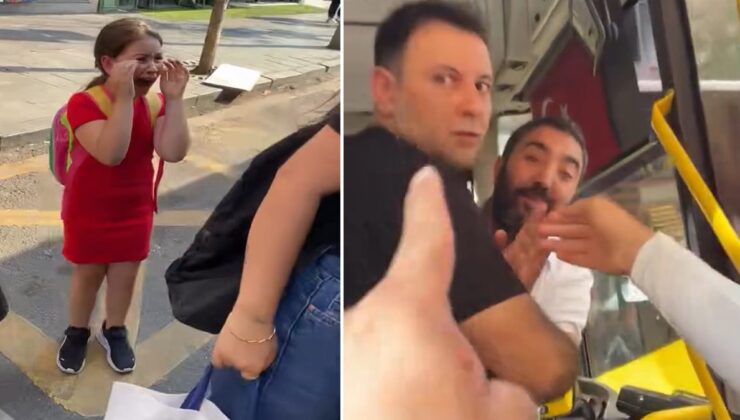 İETT otobüsünde karekod kavgası