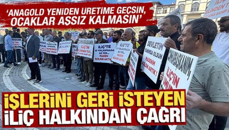 İliç halkından basın açıklamasıyla çağrı: ‘İşimizi geri istiyoruz’