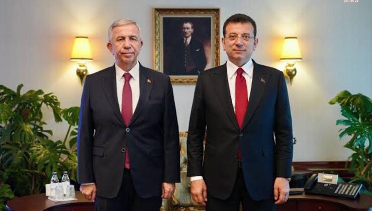 İmamoğlu'ndan Mansur Yavaş'a destek