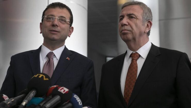 İmamoğlu'nu ziyaret eden Mansur Yavaş'tan açıklama