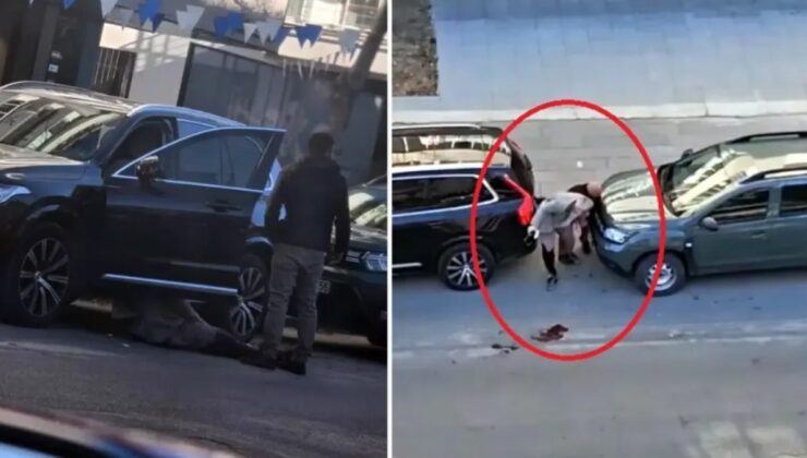 İş insanı sokak ortasında böyle vuruldu