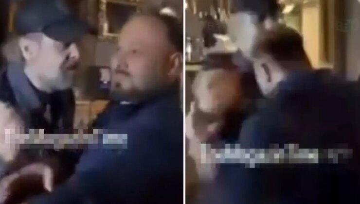 İşte gazetecinin Nejat İşler’e kafa attığı an